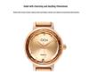 Gedi Fashion Gradient Dial Women's Denim Chain Waterproof Quartz Watch