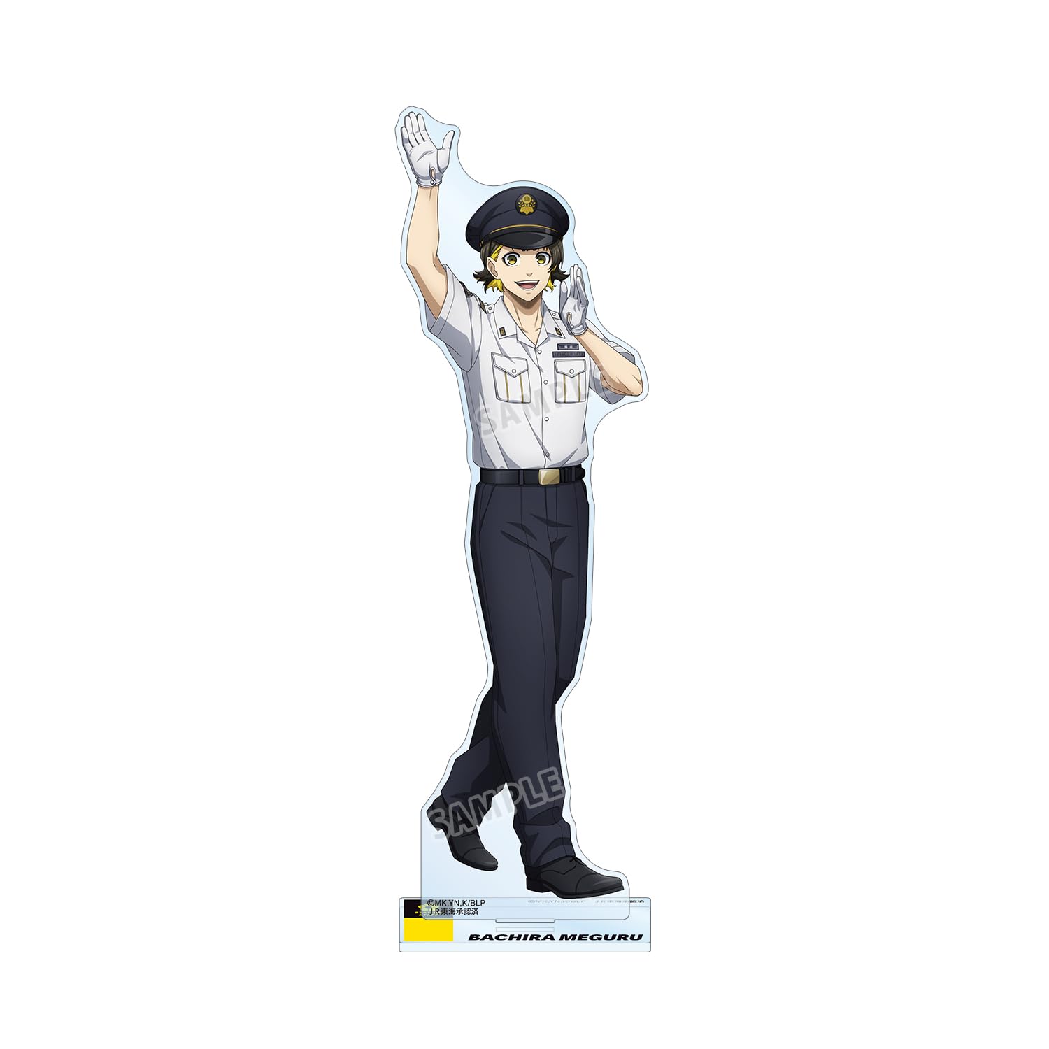 ТВ-аниме «Синяя тюрьма» Оригинальная иллюстрация сотрудника станции Хораку Кай ver. Большая акриловая подставка