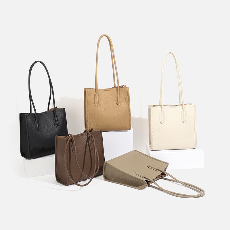 Elegant Commuter Bag for Women 2025 Spring New Fashionable Bag Simple Handbag Single Shoulder Underarm Tote Bag Versatile
