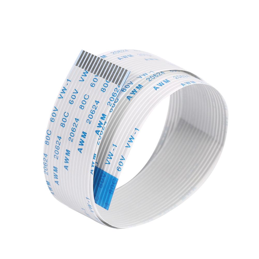 

1x Ribbon FPC 15pin 0.5mm Pitch 50cm flat Cable for Raspberry Pi Camera