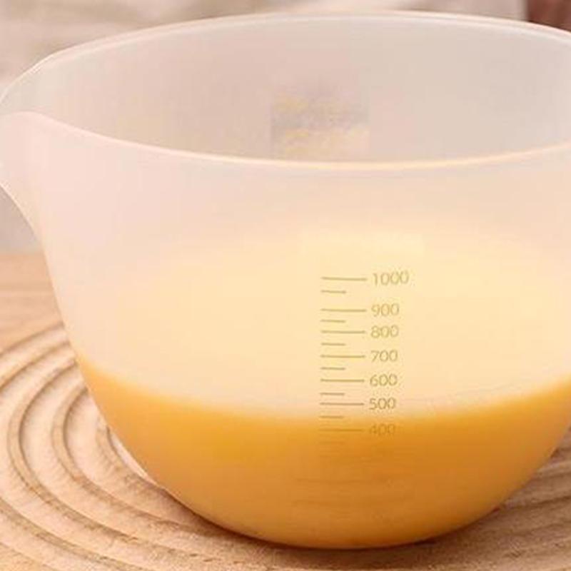 Egg White Separator 1L Large Capacity Kitchen Baking Multi-Functional Egg And Soy Milk Filter Egg Beating Mixing Bowl