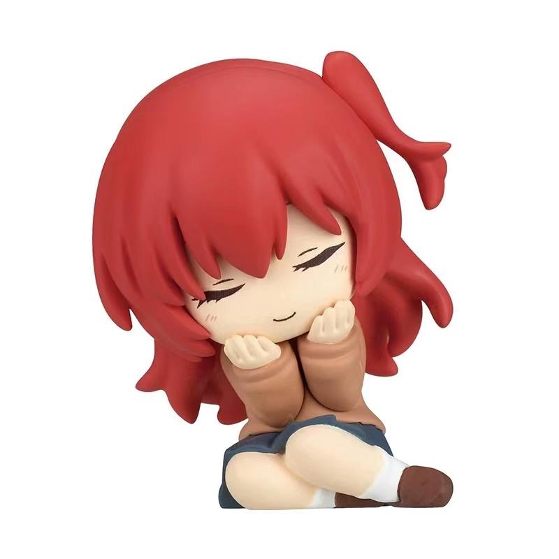 Bocchi The Rock! Sleeping Series Gashapon Toys Hitori Gotoh Ikuyo Kita Nijika Ijichi Ryo Yamada Lovely Figure Model Toys