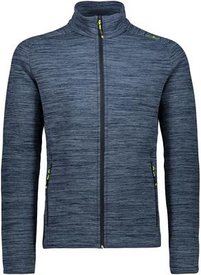 Jacket CMP Men's Jacket Made of Melange Stretch Fleece Performance Fleece (30E9707)