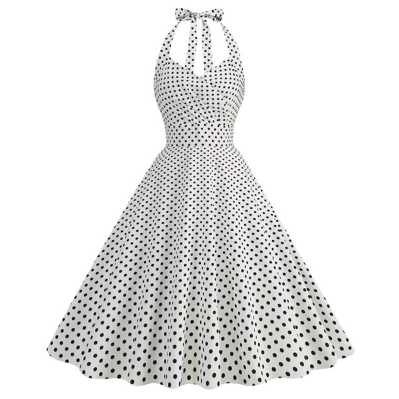JPNTKY Fashion Summer Spring Sleeveless V-Neck Casual Dresses