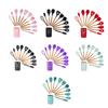 12Pcs Silicone Utensils Set Black Non-Stick Cookware Wooden Handle Spatula Shovel Egg Beaters Kitchenware Kitchen Accessories