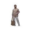 Jordan Flight Fleece Hoodie Women Tops Mid-Brown FB5111-244
