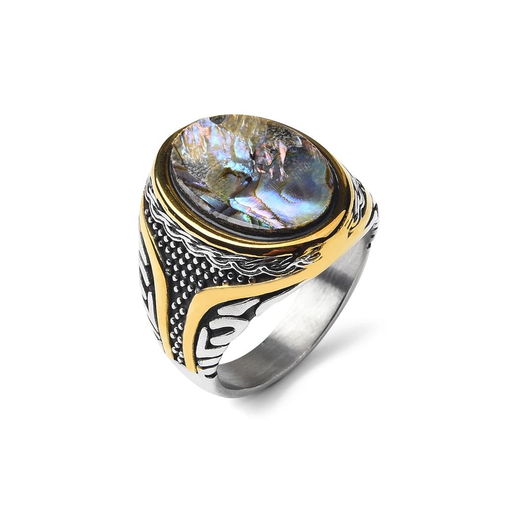 Men's/Women Many Gem Style Colors 316LStainless Steel Rings Classic Fashion Trend Jewelry High Quality Products