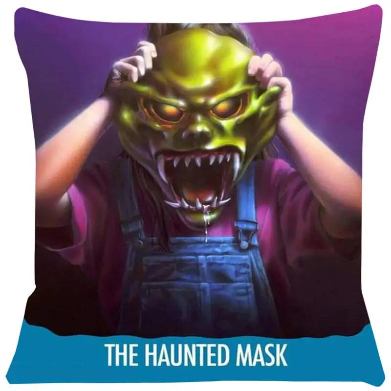 Horror Movie Cushion Cover Comfortable Short Plush Pillow Cases Chair Car Sofa Pillow Cover Home Decorative Sj-114