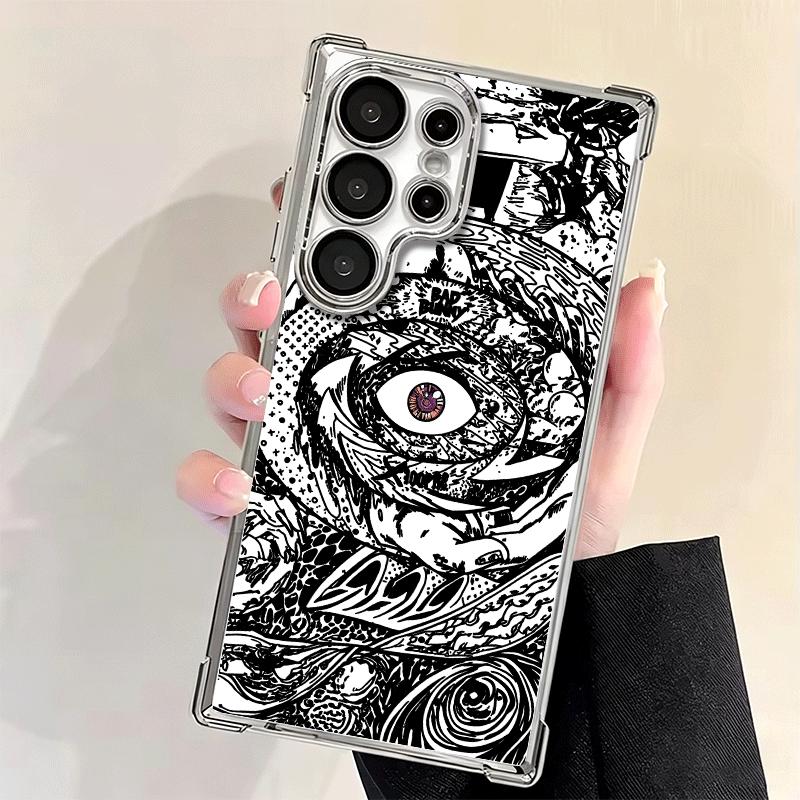 Bad Bunny X100pre Plating Phone Case For Samsung Galaxy S24 S25 FE S26 Edge S23 Ultra S22 S21 Plus S20 Anti-Fall Airabag Cover