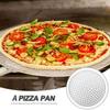 Bakeware Nonstick Roasting Net Container Oven Pizza Plate Baking Tray Aluminum Alloy Round