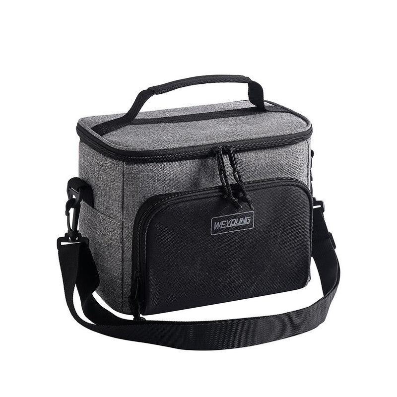

Portable Insulated Picnic Cooler Bag 26.5*17*21cm