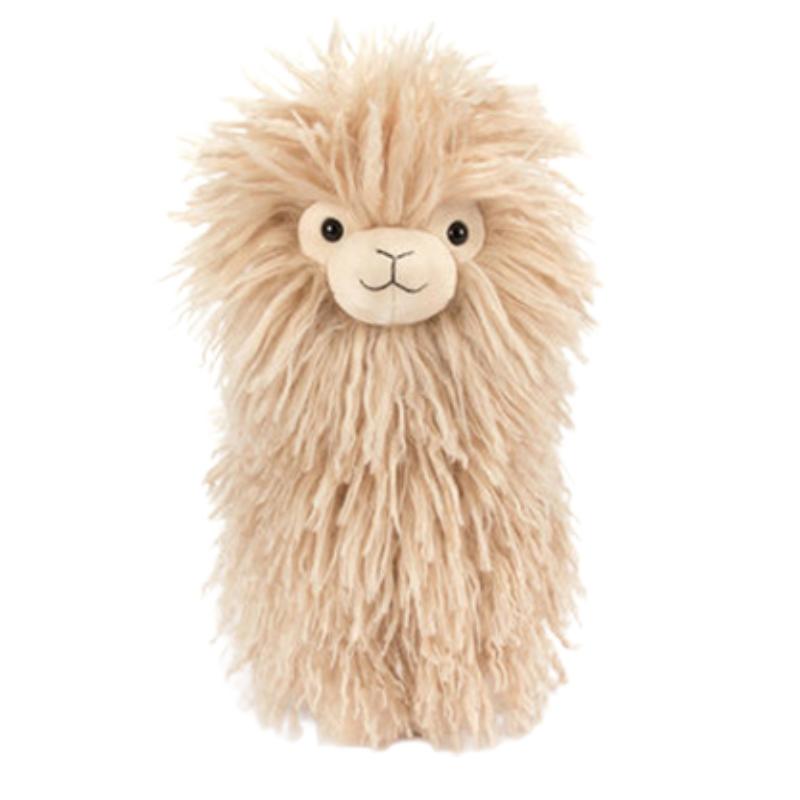 

JELLYCAT Коллекция Фермерских Животных Светло-Коричневая Большая Кукла Альпака Плюшевая Кукла 27 см Высота