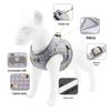 Reflective Plaid Vest Dog Harness & Leash Set for Cats and Dogs