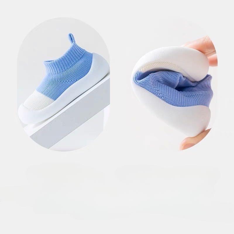 2025 Frühling Sommer Neue Babysocken Schuhe Atmungsaktiv Weiche Sohle Kindergarten Bodensocken