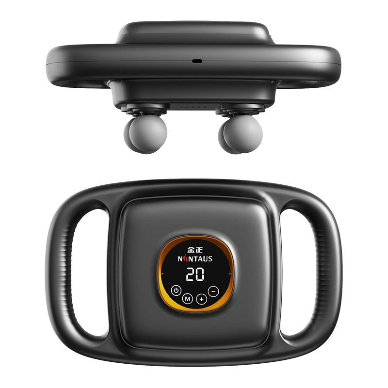 Six-head Fascia Gun, Muscle Massage Instrument, Electric High Strength, Whole Body Size and Calf Relaxation, Multi-head Massage Gun