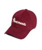Linebinyu Avenue Logo Felt Ball Cap - Burgundy