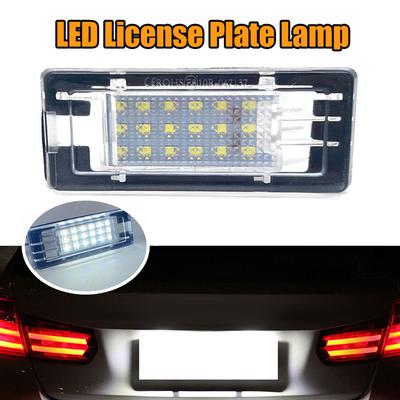 1PC Car LED License Plate Lights Number Plate Lamp Replacement Canbus Error Free Car 12V Light