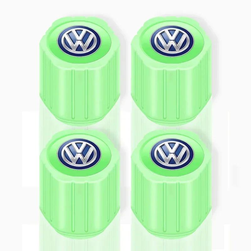 

B5 Cars 2025 Hot For Volkswagen Fluorescent Car Stem Caps Tire Valves Caps Stem Cover For Volkswagen Sagitar GTI Passat R-Line J