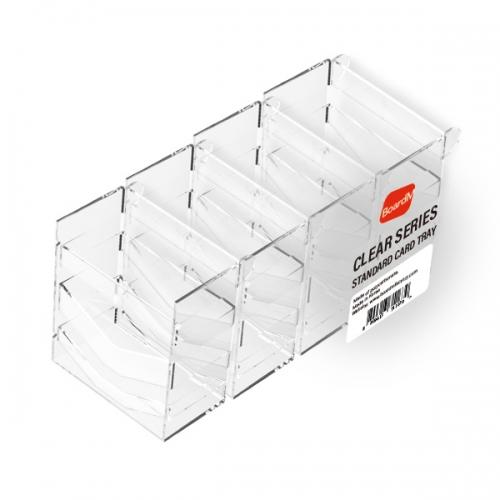 BoardM Clear Series Card Tray Standard 4pcs