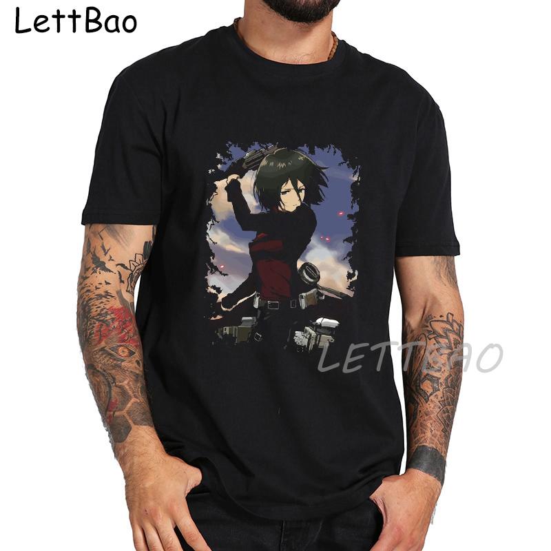 Mężczyźni Kawaii The Survey Corps koszulki z nadrukami japońskie anime atak na tytana T Shirt śmieszne