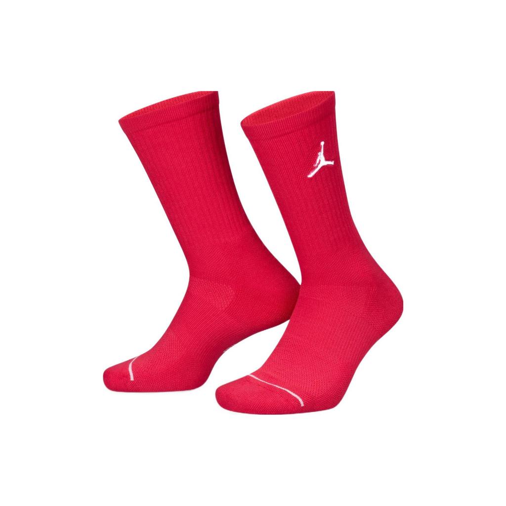 Jordan Crew Socks Unisex 1 Pack Red SX5854-600