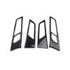 For Hyundai Tucson 2015 2016 2017 2018  Accessories Car ABS Interior 4pcs Carbon Fiber Texture Door Bowl Frame Trim