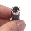 1-10PCS Mini XLR 3 4 Pin Female Mini Connector Audio Converter Adapter Audio Connector  Universal Microphone Audio Equipment