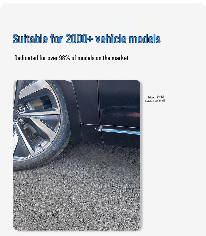 Leather Mudguard Tile for 2025 Great Wall Tank 500 New Energy