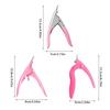 Professional Nail Art Clippers Special Type U False Tips Edge Cutter Manicure Adjustable Stainless Steel Nail Art Tool