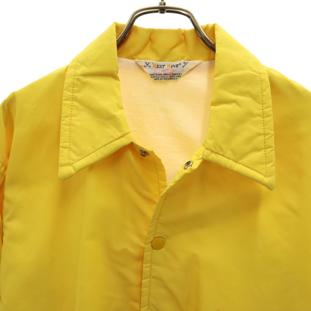 WEST WIND 70s vintage Windbreaker yellow Men's Used