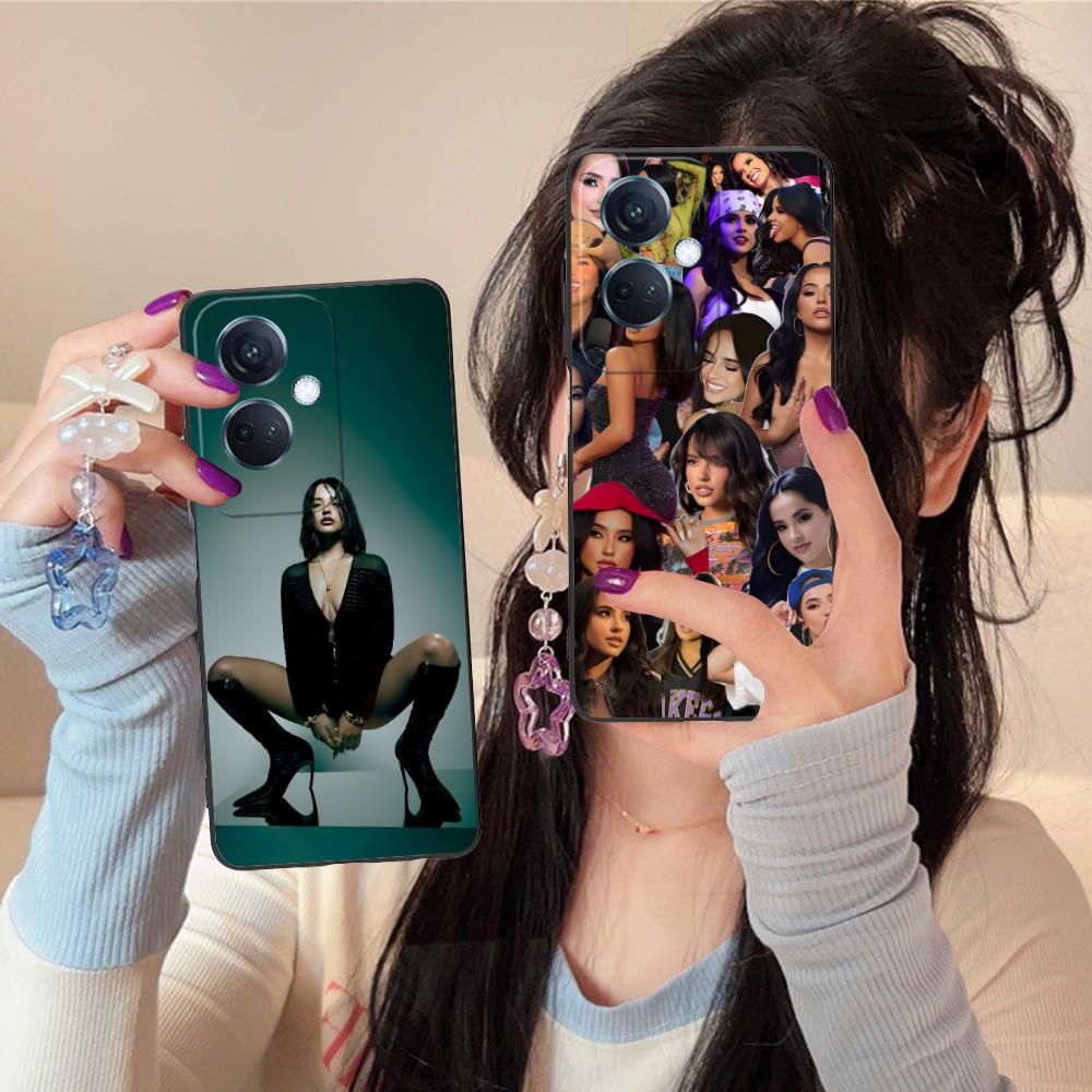 Modische Becky G Mattes TPU Handyhülle für OPPO Reno 14 13 12 11 10 9 8 7 6 5 F T Pro 5G Bunte Druckabdeckung