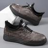 Men's Shoes 2025 Autumn New Casual Leather Shoes Soft and Comfortable Wear-resistant Non-slip Fashion Versatile Lazy One-pedal Shoes