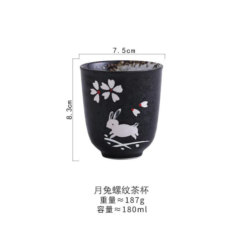 Japanese Style Ceramic Cup Hand-painted Tea Cup Japanese Cuisine Ceramic Small Tea Cup