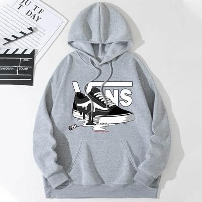 Modisches Bedrucktes Sweatshirt Lässiges Lockeres Oberteil Einfache Hoodies Sweatshirts Herren