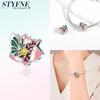 Charms Plataoriginales Animal Panda Dragon Bead For Charms Copper Bracelet Beads Jewellery Making Women'S Gift