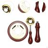 Wax Seal Kit Featuring Melting Tools for Wedding Invitations And Gift Cards