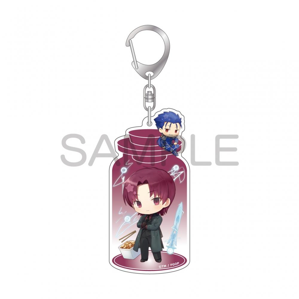 

Fate Grand Order Charatoria Acrylic Key Chain Alter Ego Mananan Mac Reel Bazett