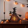Witch Ghost Mermaid Desk Lamp With Usb Power For Halloween Party And Celebration Decor