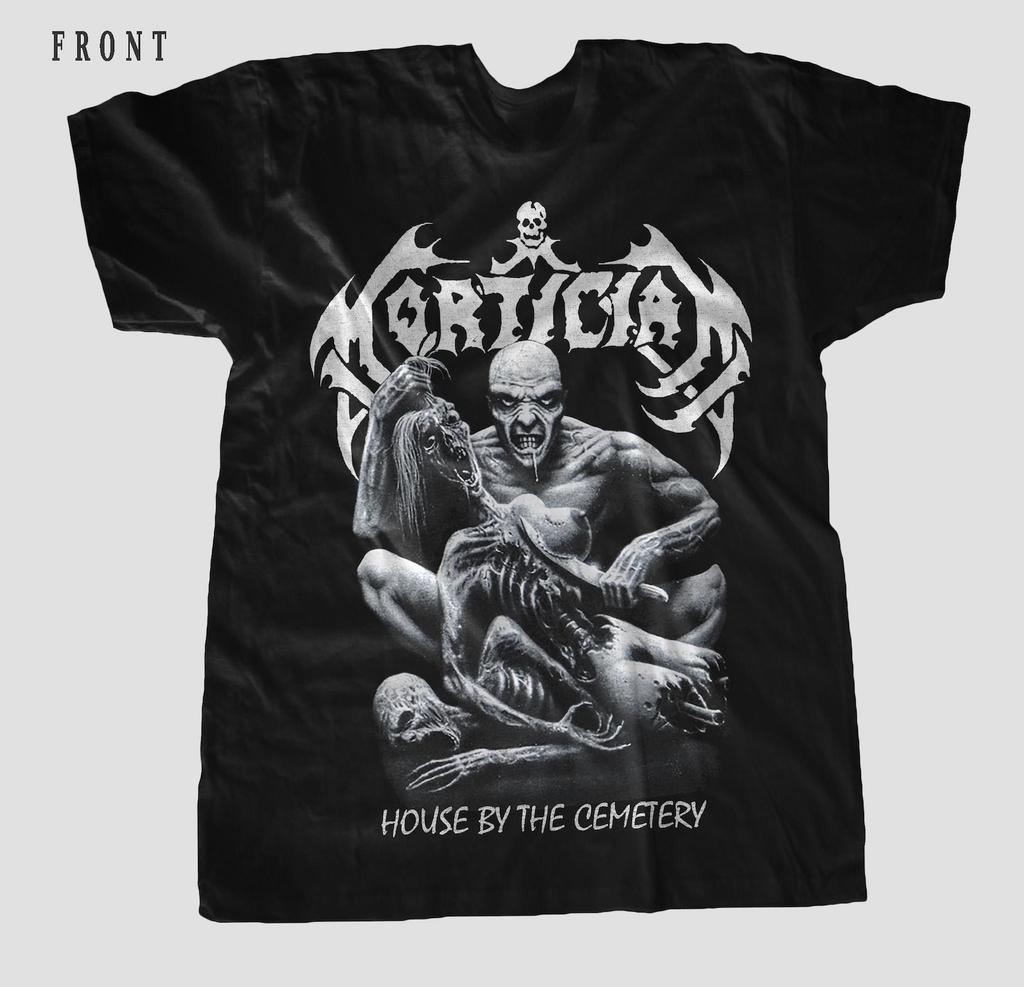 D D P Svcs.-New Printed T-Shirt -MORTICIAN- House by the Cemetery - Size : S,M ,L,XL,2-3-4-5-6-7XL