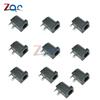 10PCS DC Power Connector Pin 2.1x5.5mm Female Plug Jack + Male Plug Jack Socket Adapter
