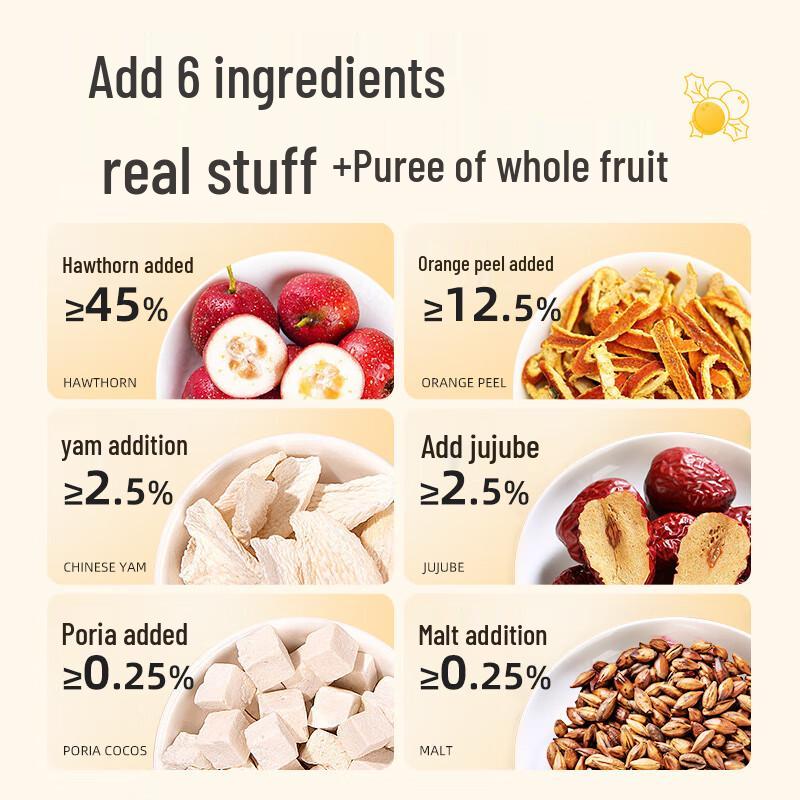 Jinye 0 Additive Hawthorn Strips