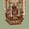 3D Wooden Puzzles for Adults Handmade DIY Crafts Model Kits Rotating Vintage Lantern Hands On Activity Desk Decor Birthday Or Ch