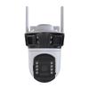 Q56 ICSEE Ultra HD Three-Lens Panoramic WiFi Outdoor Waterproof Camera