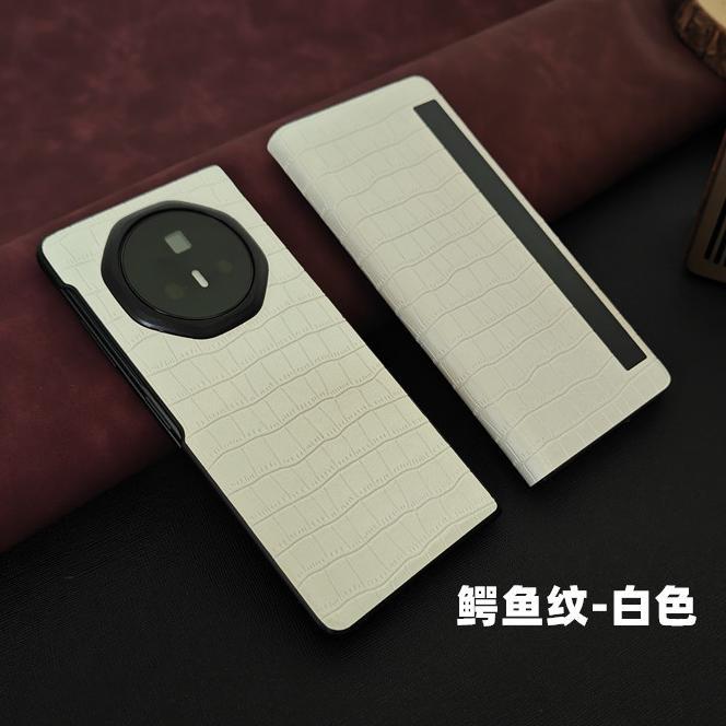 Applicable To Honor magicV3 Mobile Phone Case V6 Folding Leather Case Vs3 Ultra-thin Protection V5 Clamshell Leather Case High-end Business