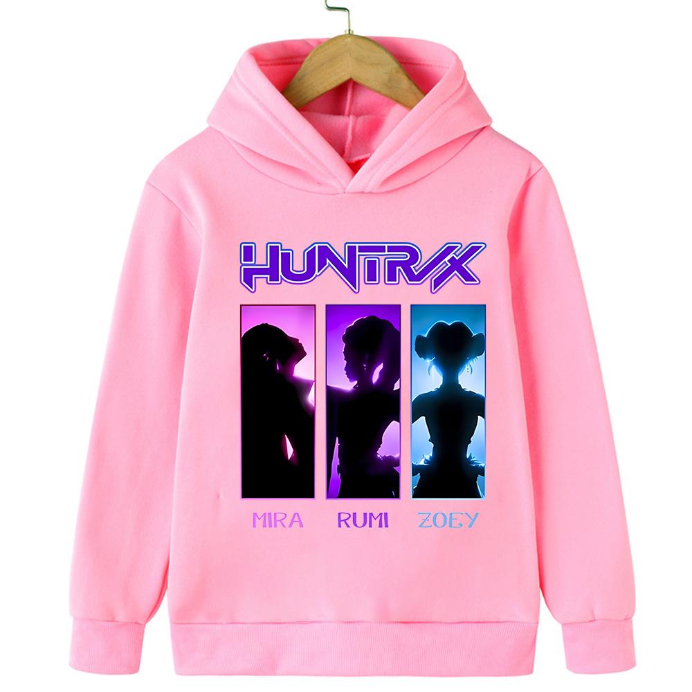 

Детская одежда Kpop Witch Hunt, весенне-осенние толстовки для мальчиков и девочек, теплые флисовые свитшоты 160cm