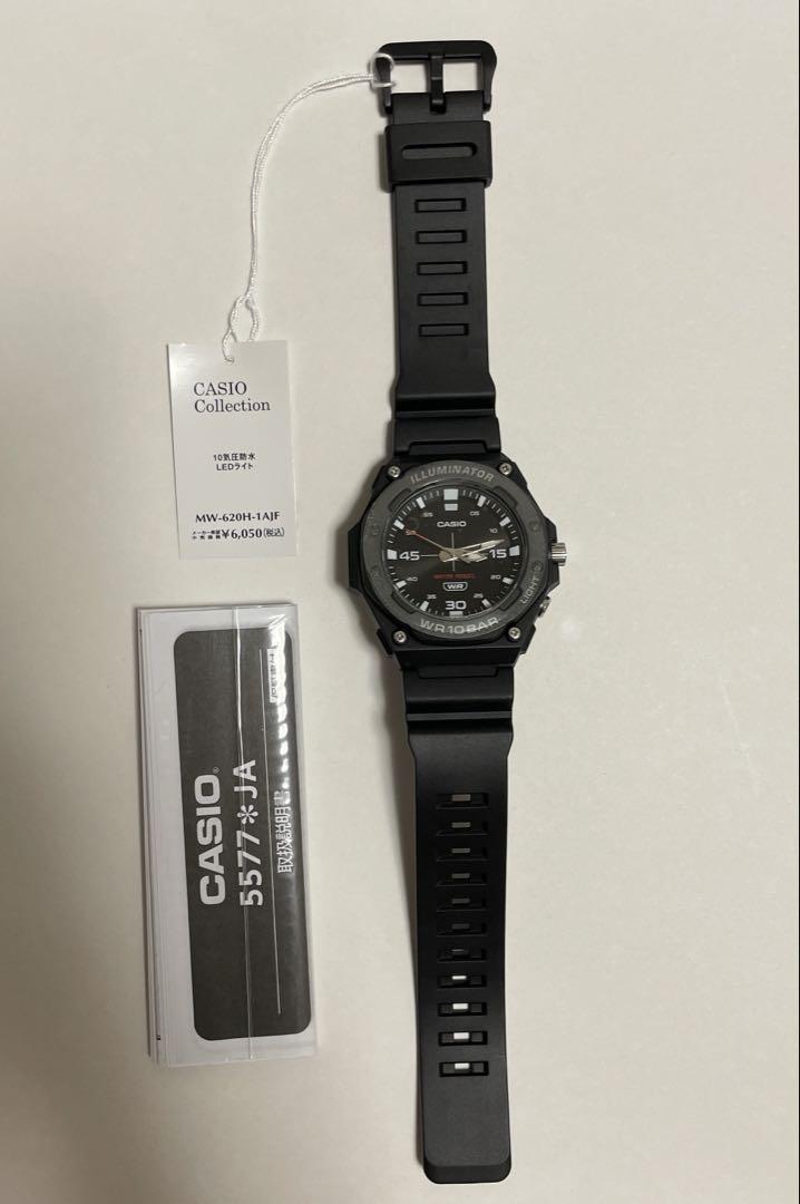 

[Б/У] CASIO MW-620H-1AJF Аналоговые наручные часы