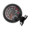 3.75   Automobile Refitted Instrument Black White Light Tachometer 0 8000 Pointer Tachometer 92mm