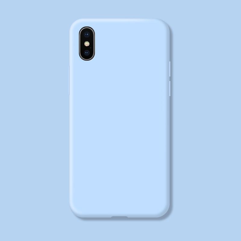 For Iphone X Xr Xs Max Shockproof Liquid Silicone Protective Cover For Iphone X S Max XR Case