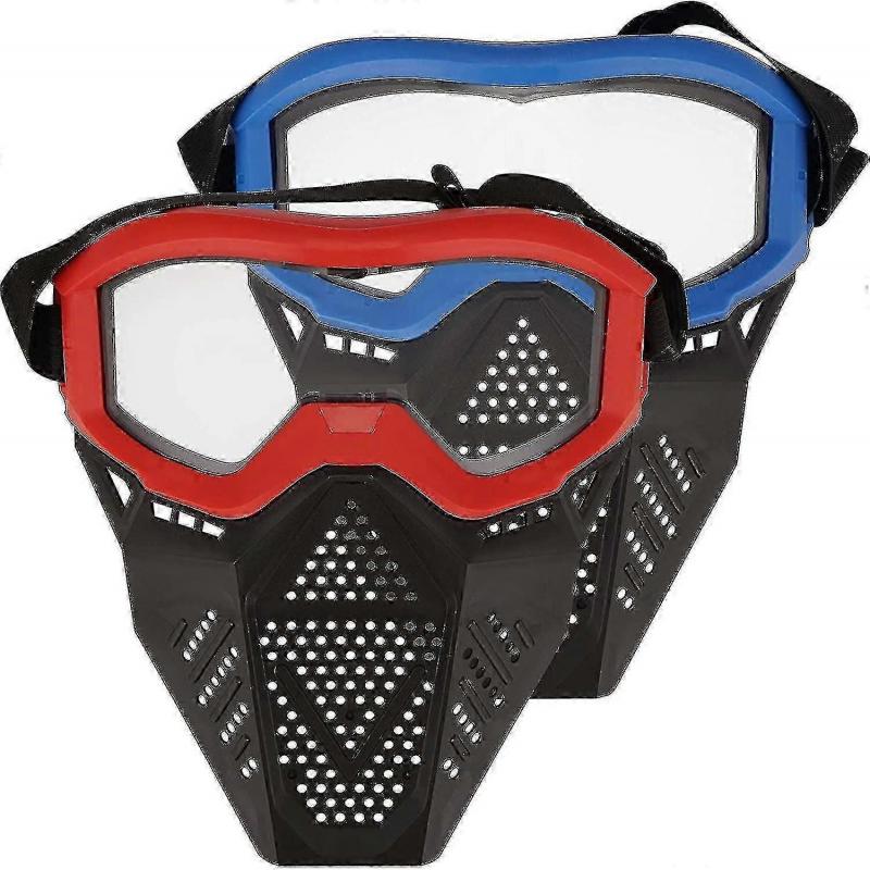 2 Pack Tactical Mask Compatible With Nerf Rival, Apollo, Zeus, Khaos, Atlas, Artemis Blasters Rival Mask