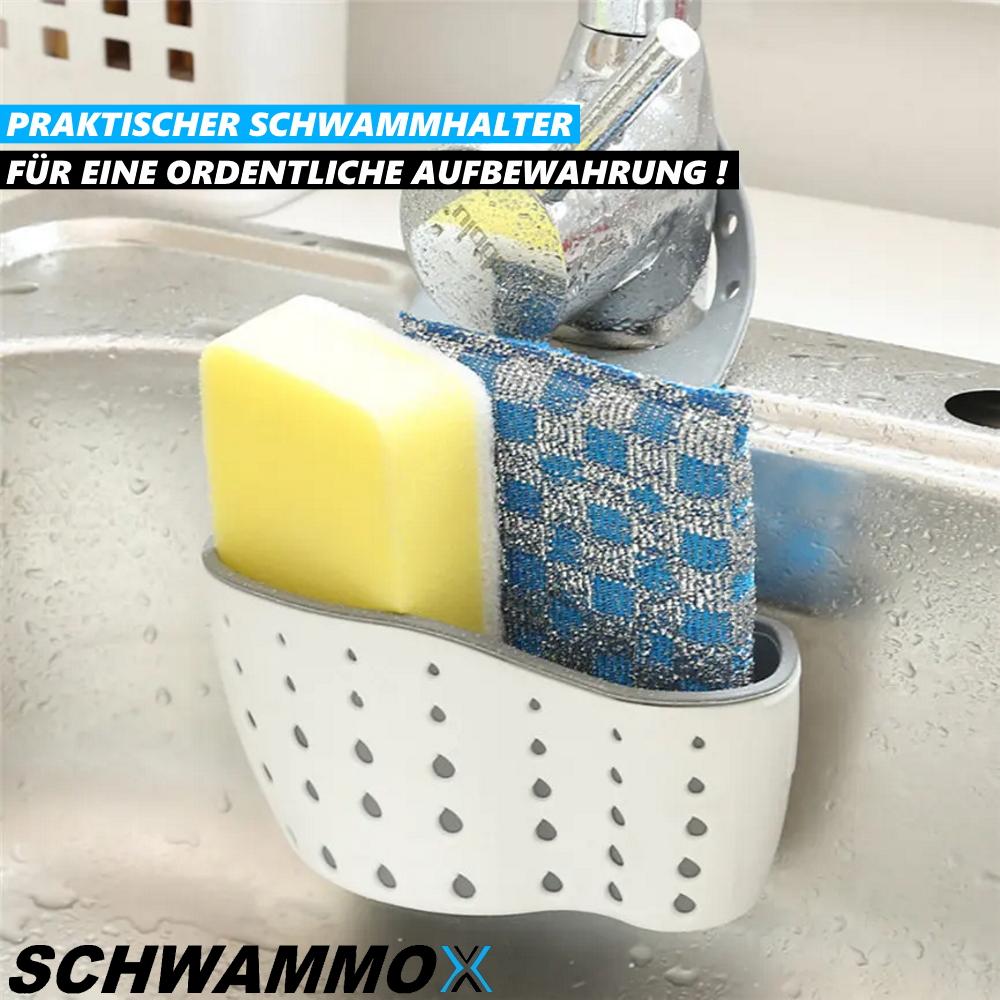 SCHWAMMOX Sponge Holder Kitchen Sink Organizer Sponge Holder Shelf